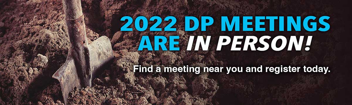 An image representing the 2022 DP Meetings