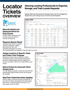 Locator Tickets Overview