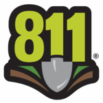 811 logo - Call 811 before you dig.