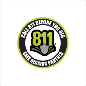 Small 811 Sticker